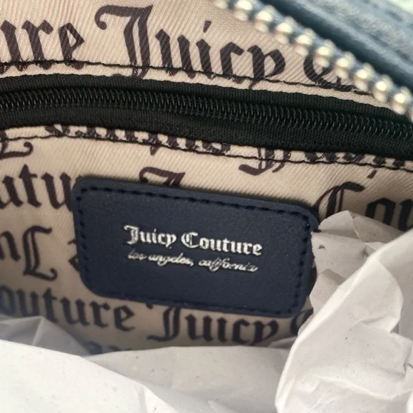 NWT Juicy Couture Wingin It Camera Bag Crossbody Purse Butterfly Detail & Charm - Picture 7 of 9